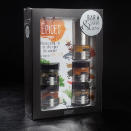 Coffret bar à saveurs épices Savor&Sens  Coffret