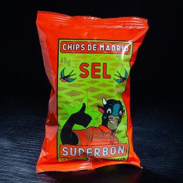 Chips au sel 145g Superbon Chips de Madrid  Chips