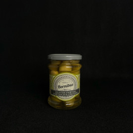 Olives vertes farcies aux amendes 270g Bornibus  Olives