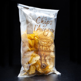 Chips au poivre noir 125g Les chips de l'Aveyron  Chips