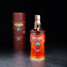 Rhum 10 ans 70cl New Grove  Cave à rhums