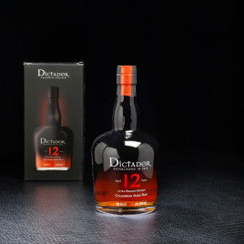 Rhum 12 ans 70cl Dictador  Cave à rhums