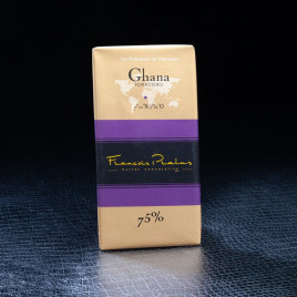 Pralus Ghana chocolat 75% 100gr  Tablettes de chocolat