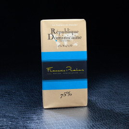 Pralus République Dominicaine chocolat 75% 100gr  Tablettes de chocolat