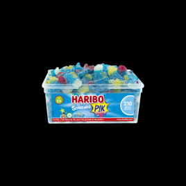 Schtroumpfs pik 210 pièces Haribo  Confiseries