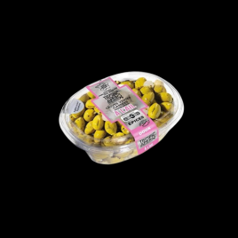 Olives vertes cassées à l’ail Maroc 250g Tropic Apéro  Olives