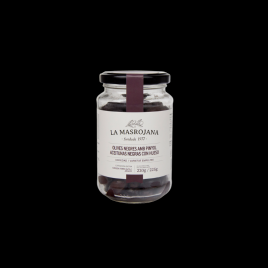 Olive Empeltre noire saumurée 220g Masrojana  Olives