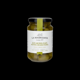 Olive gordal sans noyau 165g Masrojana  Olives