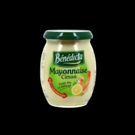 Mayonnaise citron 255g Benedicta  Mayonnaise