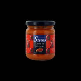 Crème de poivron 190g Savino  À tartiner