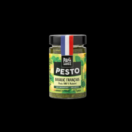 Sauce pesto 180g Papa Sauce  Sauces chaudes