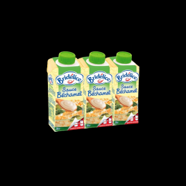 Sauce béchamel 3x20cl Bridélice  Sauces chaudes