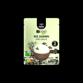 Riz jasmin bio express phka malis 2 min 250g Todeï  Riz et risotto