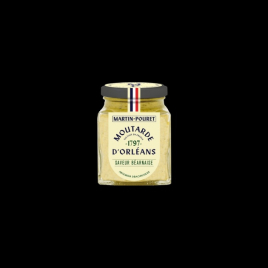 Moutarde saveur béarnaise 95g Martin Pouret  Moutarde