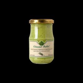 Moutarde verte estragon 10cl Edmond Fallot  Moutarde